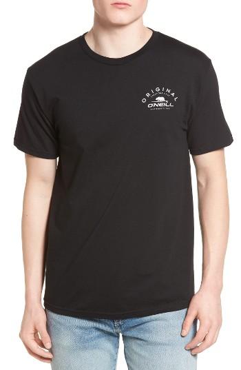 Men's O'neill Splinters Graphic T-shirt - Black