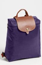 Longchamp 'le Pliage' Backpack - Purple