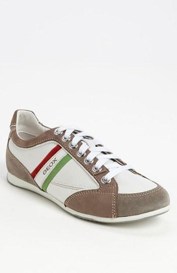 Geox 'andrea' Sneaker (men) White/ Taupe