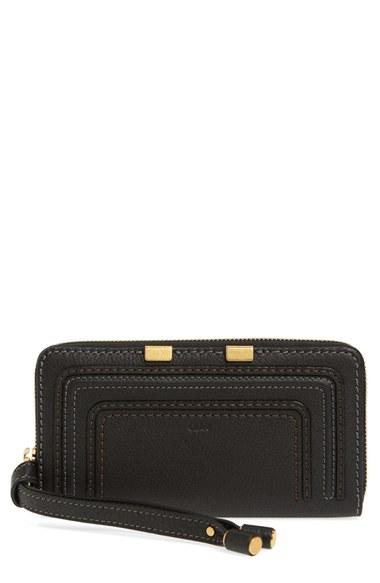 Women's Chloe 'marcie' Leather Phone Wristlet -