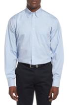 Men's Nordstrom Men's Shop Smartcare(tm) Classic Fit Pinpoint Dress Shirt 35 - Blue (online Only)