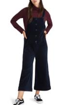 Women's Madewell Texture & Thread Velour Corduroy Overalls - Blue