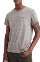 Men's Madewell Pocket T-shirt, Size - Grey