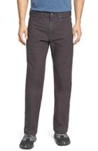 Men's Prana 'bronson' Straight Leg Stretch Canvas Pants X 30 - Grey