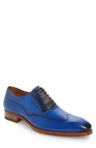 Men's Mezlan Kelvin Faux Wingtip .5 M - Blue