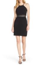 Women's Morgan & Co. Strappy Back Cocktail Sheath - Black