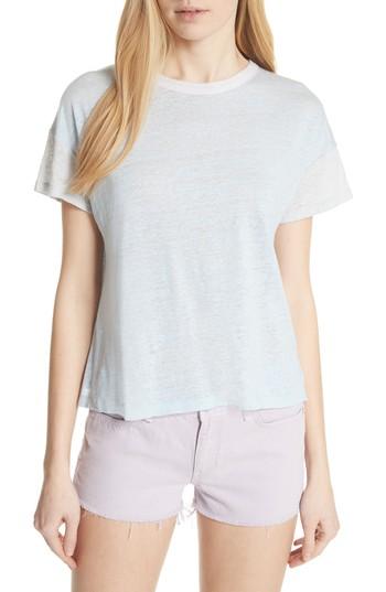 Women's Rag & Bone/jean Payton Tee, Size - Blue
