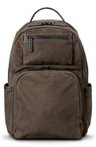 Men's Shinola Nubuck Utility Backpack - Brown