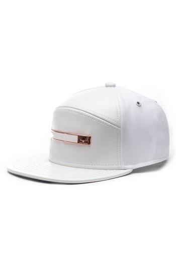 Men's Melin Voyage Elite Leather Ball Cap - Beige