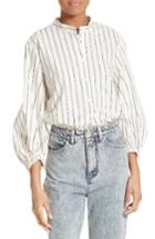 Women's Tibi Pinstripe Cotton Shirt