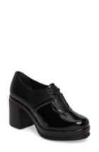 Women's Camper Alice Flared Heel Platform Pump Eu - Black