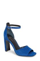 Women's Marc Fisher Ltd Harlin Ankle Strap Sandal M - Blue