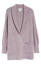 Women's Hinge Longline Cardigan, Size - Purple