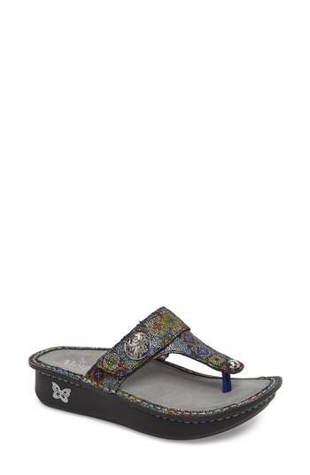 Women's Alegria 'carina' Sandal -9.5us / 39eu - Blue