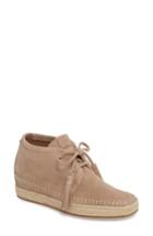 Women's Michael Michael Kors Kendrick Wedge Sneaker .5 M - Beige