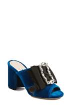 Women's Miu Miu Embellished Sandal Us / 36eu - Blue