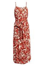 Women's Hinge Midi Wrap Dress - Red