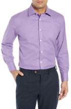 Men's English Laundry Regular Fit Solid Dress Shirt .5 - 32/33 - Purple