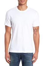 Men's James Perse Combed Cotton Graphic T-shirt (l) - White