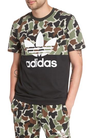 Men's Adidas Originals Camo Colorblock Graphic T-shirt