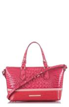 Brahmin Mini Asher Embossed Leather Tote - Pink