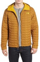 Men's The North Face 'thermoball(tm)' Primaloft Hooded Jacket - Brown