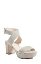 Women's Louise Et Cie Harmony Block Heel Sandal M - Beige