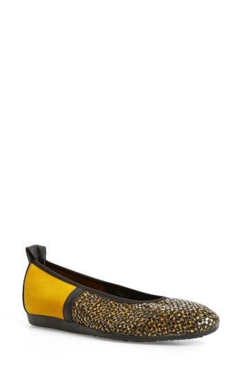 Women's Arche Lamour Ballet Flat Us / 38eu - Yellow
