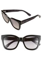 Women's Jimmy Choo 'ottis' 53mm Sunglasses - Black Spotted