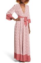 Women's Tularosa Jolene Wrap Maxi Dress - Pink