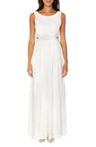 Women's Tfnc Malaga Sleeveless Gown - White