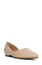 Women's Naturalizer Samantha Half D'orsay Flat W - Beige