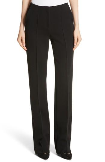 Women's Diane Von Furstenberg Pintuck Pleated Pants - Black