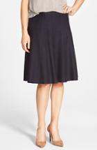 Women's Nic+zoe Panel Twirl Skirt - Blue