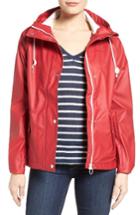 Women's Tretorn 'tora' Hooded Rain Jacket - Red