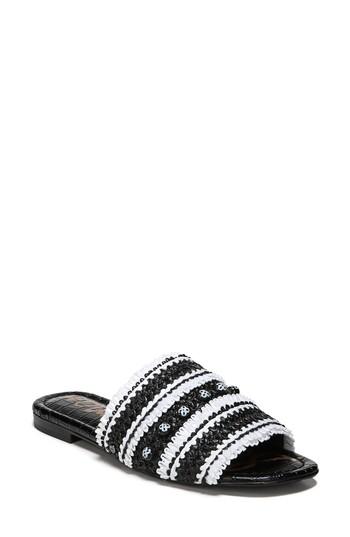 Women's Sam Edelman Brandon Slide Sandal M - Black