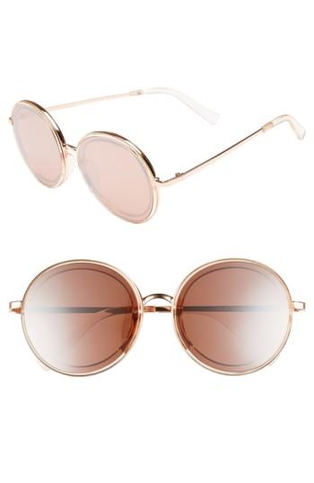 Women's Bp. Round Sunglasses - Rose Gold