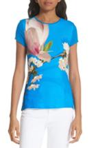 Women's Ted Baker London Harmony Fitted Tee - Blue