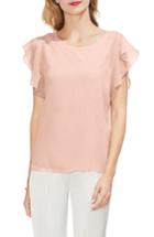 Women's Vince Camuto Sparkle Stripe Blouse, Size - Pink