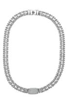 Women's Lagos Caviar Spark Diamond Pave Collar Necklace