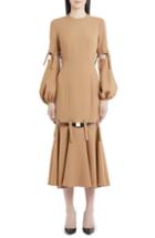 Women's Sara Battaglia Convertible Dress Us / 38 It - Brown