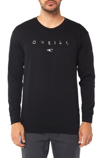 Men's O'neill Spaced Out Graphic Long Sleeve T-shirt - Black