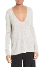 Women's Atm Anthony Thomas Melillo Donegal Cashmere Sweater - Grey