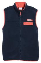 Men's Columbia Sportswear Harborside Heavyweight Fleece Vest, Size - Blue