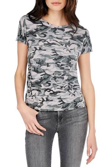Women's Michael Stars Crewneck Tee, Size - Grey