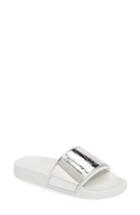 Women's Ivy Park Mirror Logo Slide Sandal .5us / 36eu - White