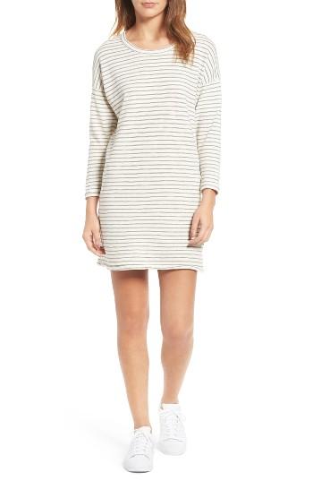 Women's Current/elliott The Painter Stripe T-shirt Dress