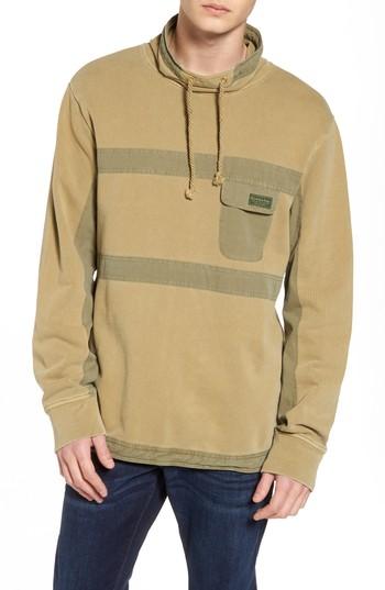 Men's Scotch & Soda Garment Dyed Sweatshirt - Yellow