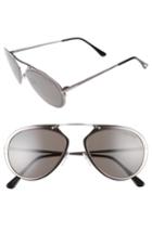 Women's Tom Ford Dashel 55mm Sunglasses - Gunmetal/ Palladium/ Black