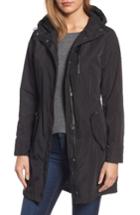 Women's Michael Michael Kors Hooded Drawstring Long Coat